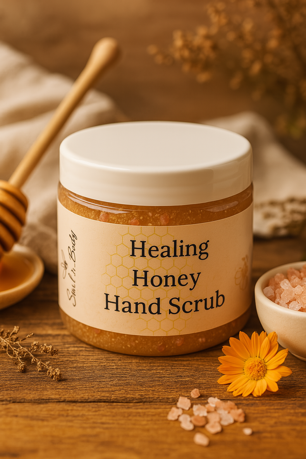 🌼 Natural Hand Scrubs – Soft, Smooth & Nourished Hands
