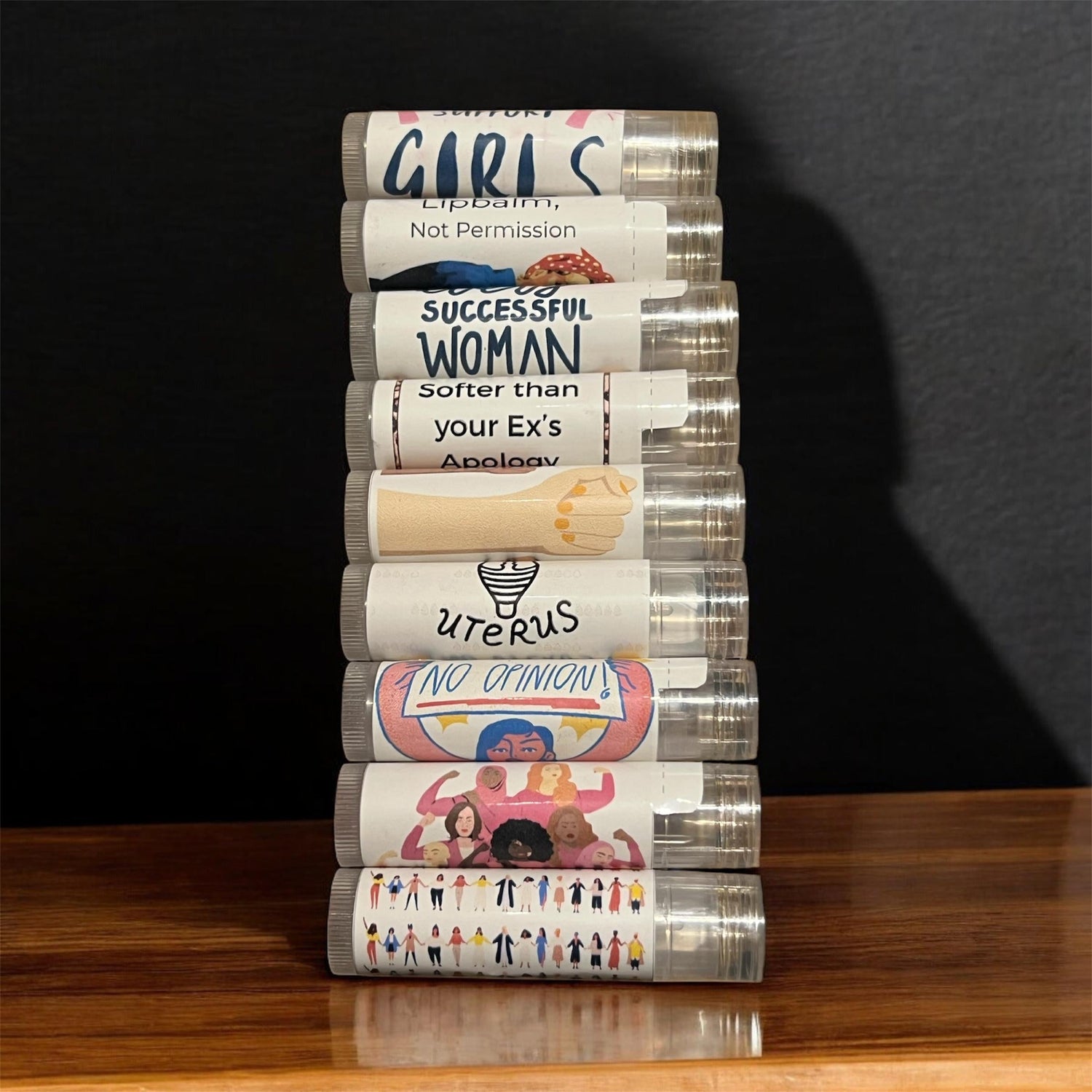 Themed Skincare & Lip Balms – Unique Designs for Every Mood