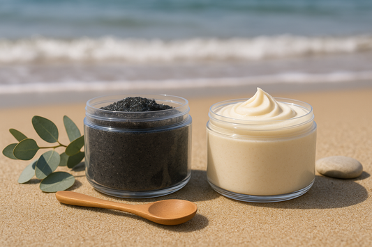 Foot scrub and foot butter perfect pedicure gift set for him and her