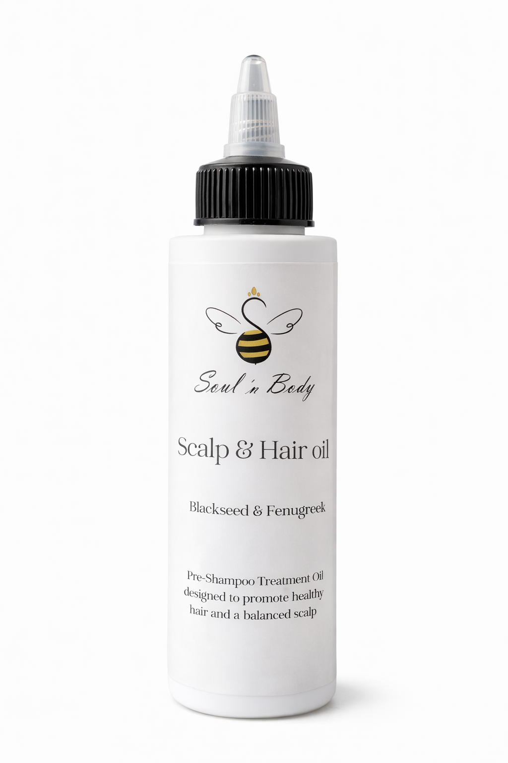 Hair and Scalp Oil with Blackseed oil and Fenugreek from Soul n Body