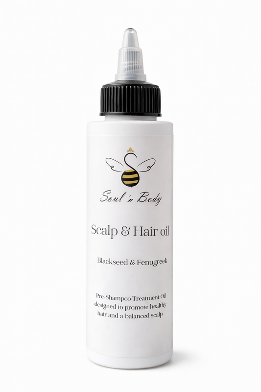 Hair and Scalp Oil with Blackseed oil and Fenugreek from Soul n Body