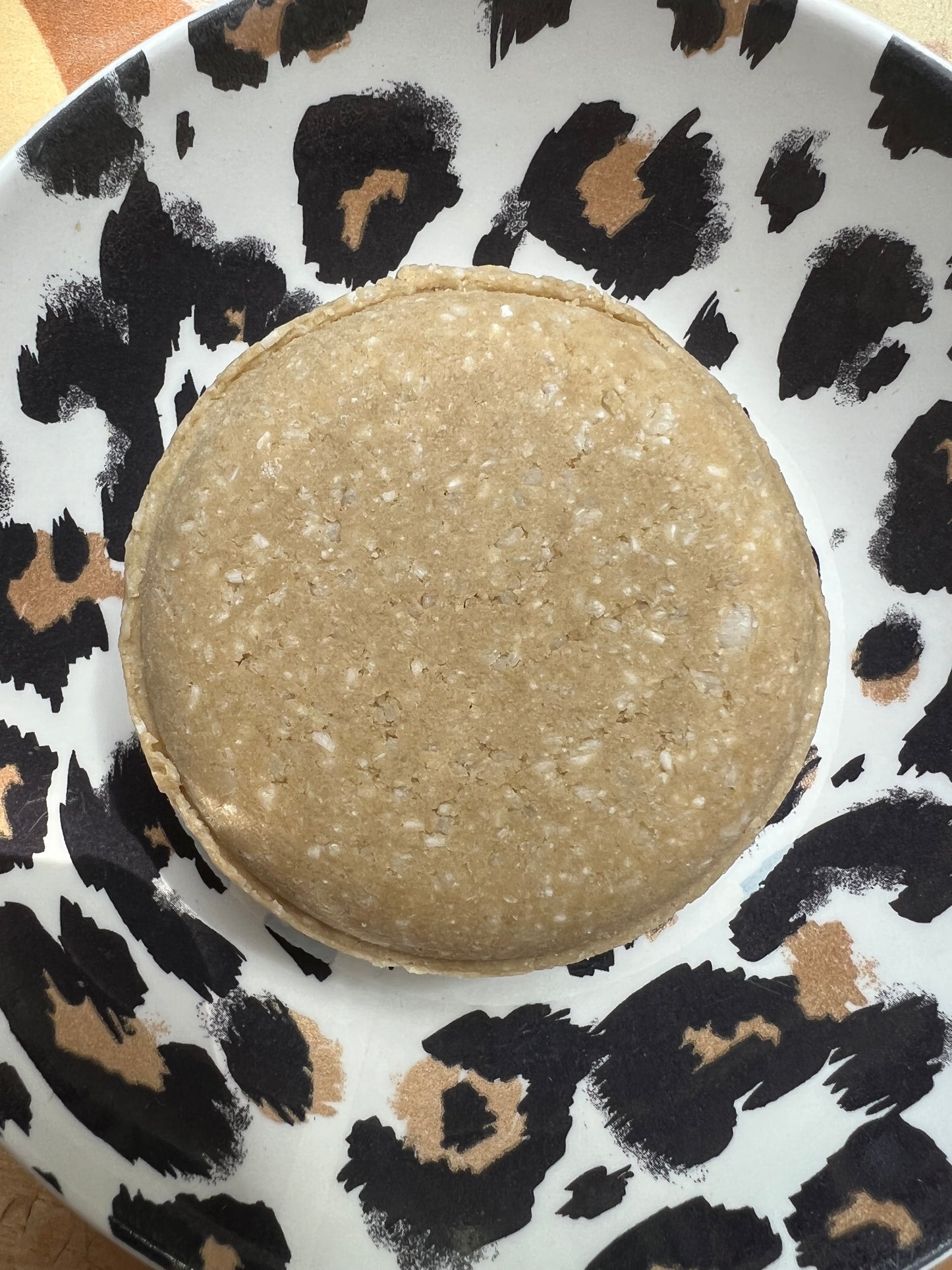 uk handmade shampoo bar with yellow clay