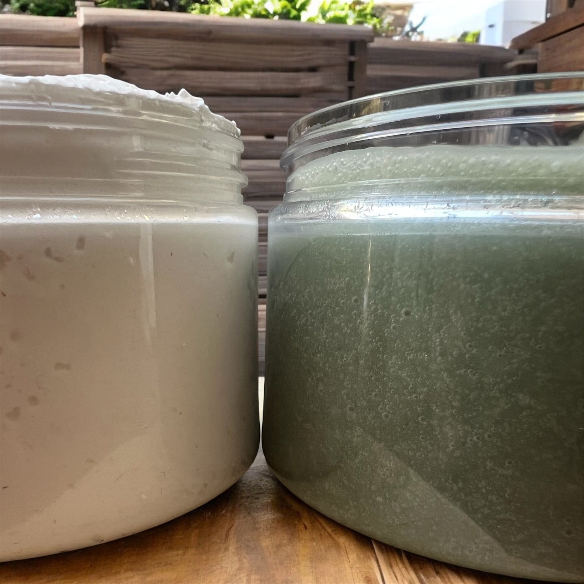 Handmade foot scrub and butter set – natural spa pedicure treatment for dry feet and cracked heels.